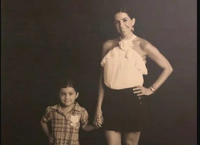 Esta es la foto que me inspiró y evocó un gran momento como mamá